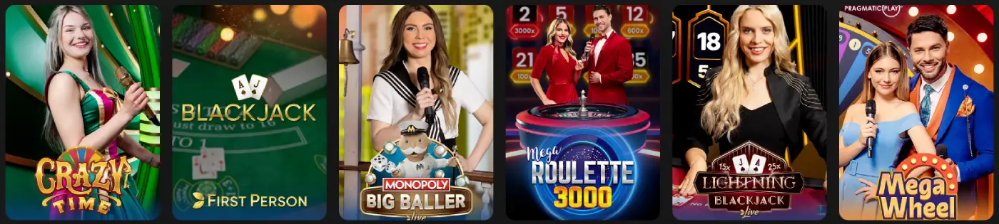 VegaDream Live casino